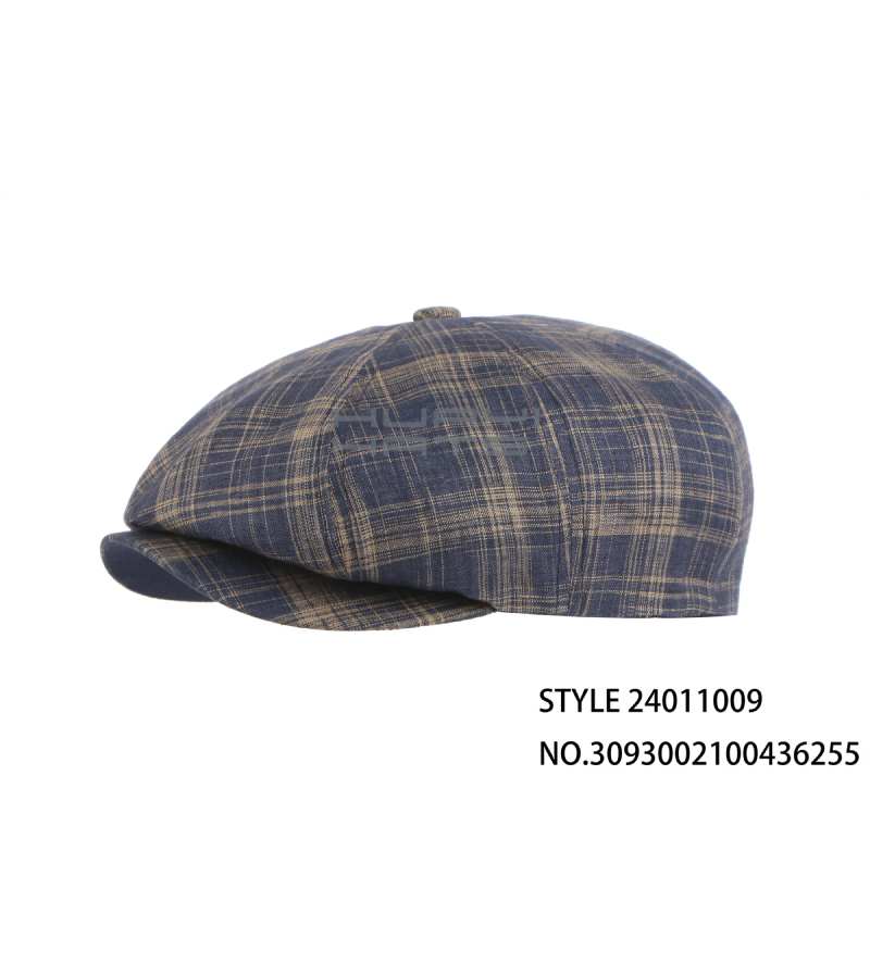 Harris Tweed Newsboy Cap For Men 100% Wool From UK