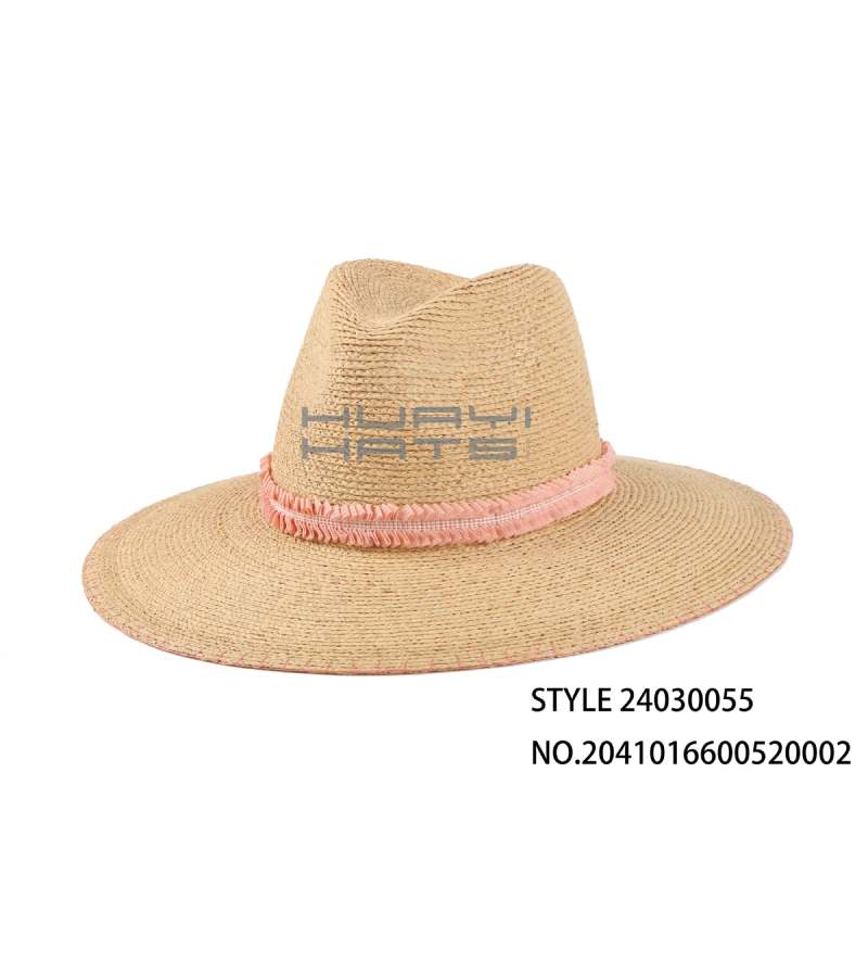 Women's Fashionable Large Brim Beach Straw Hat