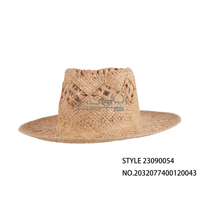 Wholesale Fashion Hollow Straw Hat