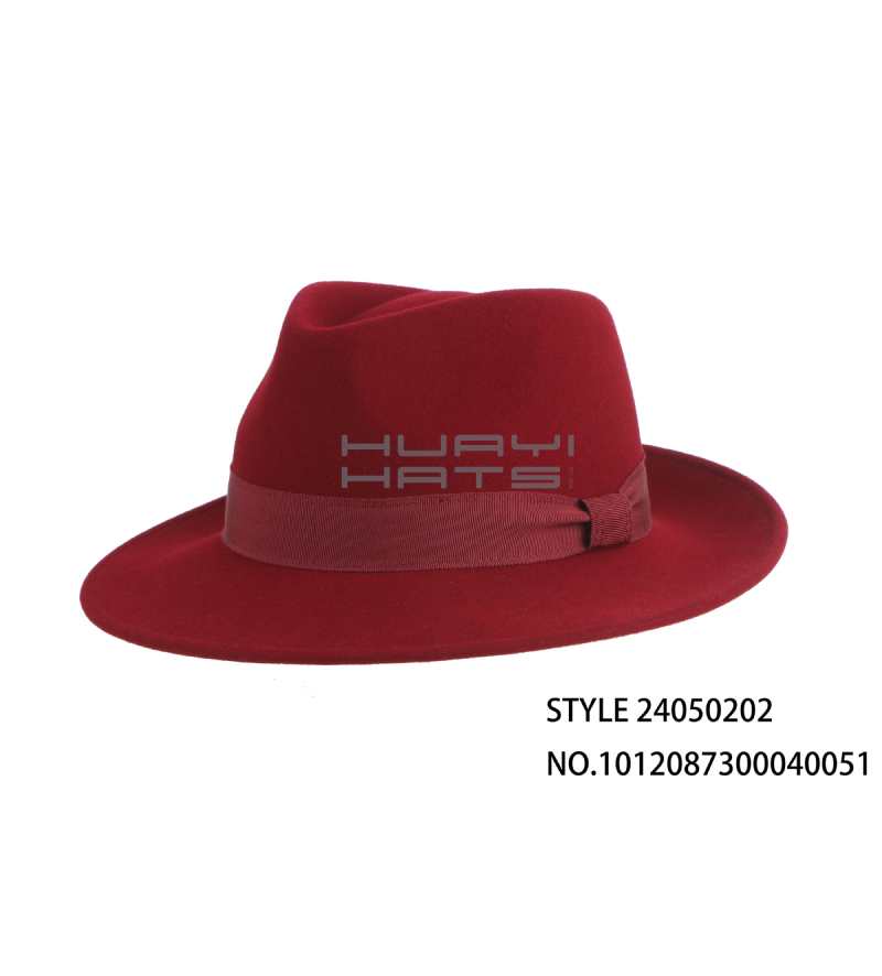 Wide Brim Fedora