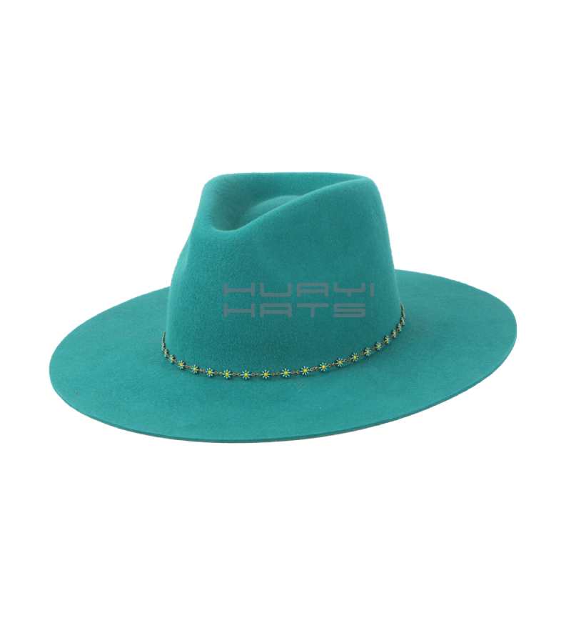Men Wide Brim Fedora Hat Wholesale
