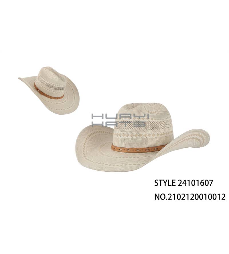 Fashion Hollow Straw Cowboy Hat