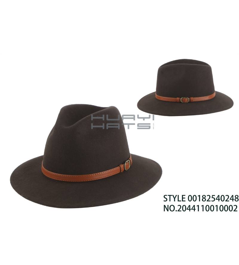 Traveller Wool Felt Hat Men