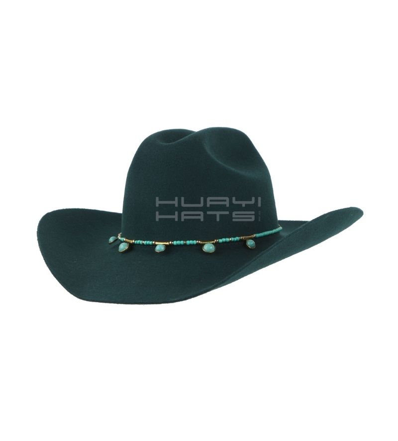 Wool Felt Western Cowboy Hat