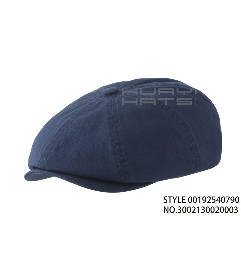 Fashion Dark Blue Newsboy Flat Caps