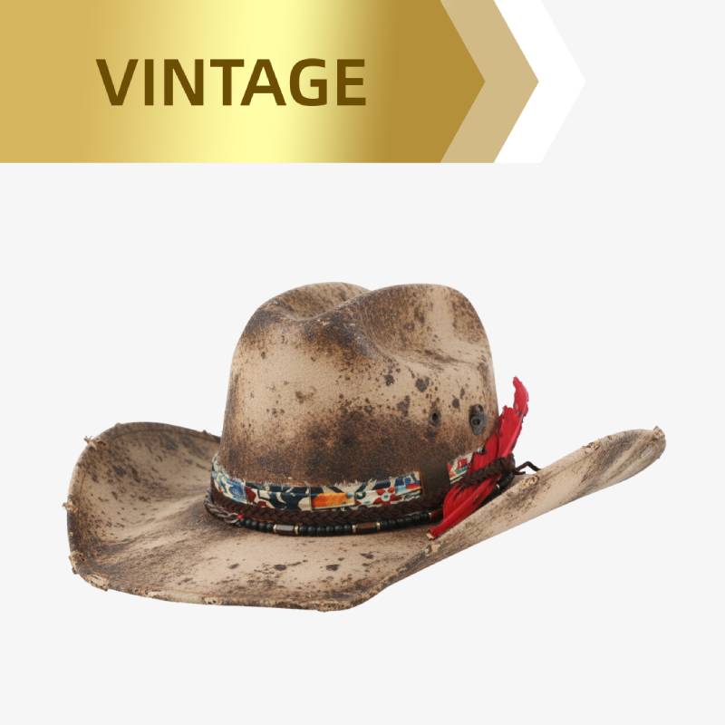 Distressed & retro finish with character