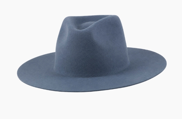 Blueberry felt hat