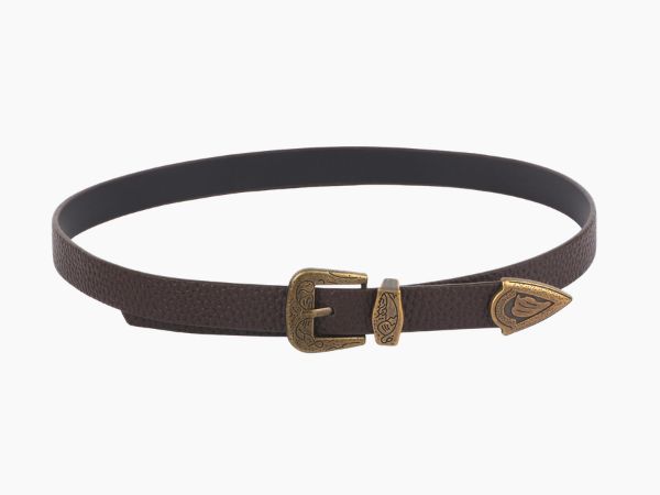 Genuine leather hatband