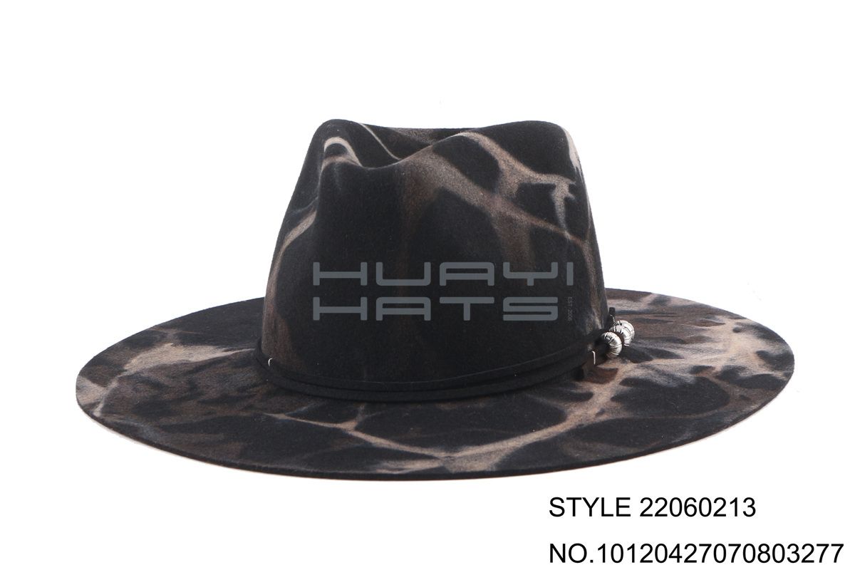 Charcoal Washed Rancher Fedora