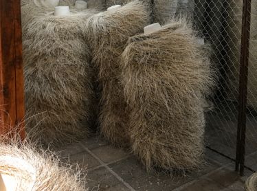 Straw material booking window